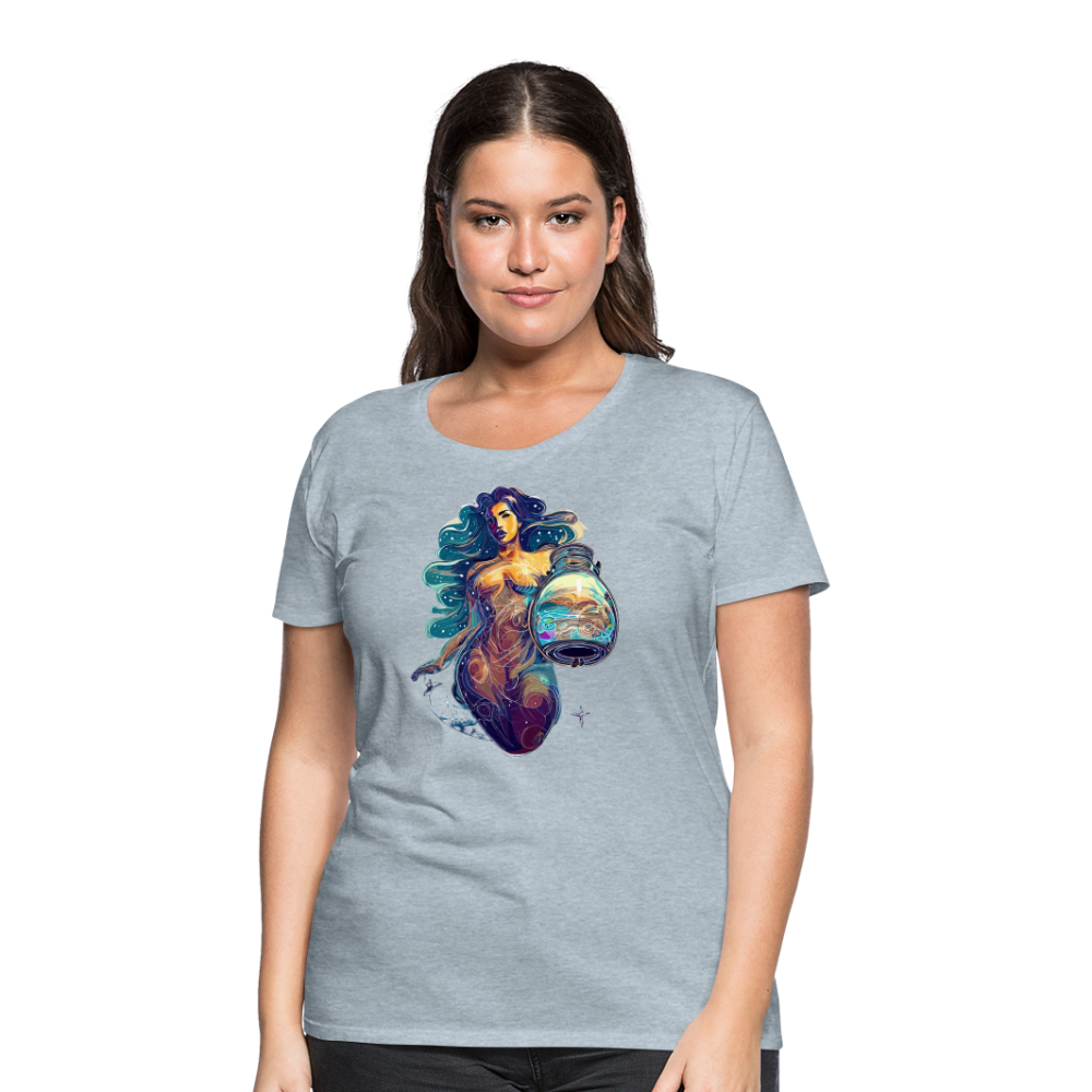 Women’s Mythical Aquarius Premium T-Shirt - heather ice blue