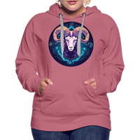 Thumbnail for Women’s Magic Capricorn Premium Hoodie - mauve