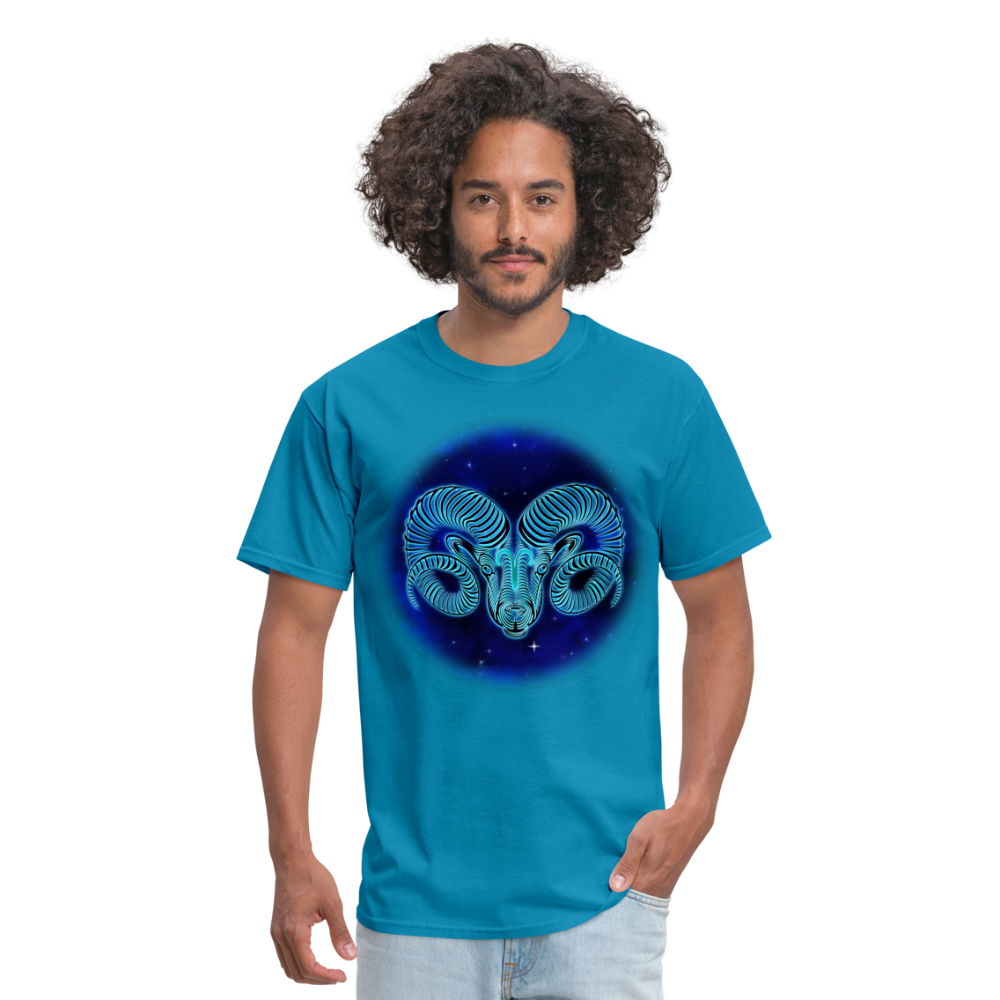 Men's Stellar Aries Classic T-Shirt - turquoise