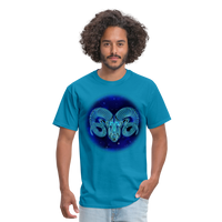 Thumbnail for Men's Stellar Aries Classic T-Shirt - turquoise