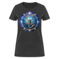 Thumbnail for Women's Symbol Scorpio T-Shirt - heather black