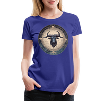 Thumbnail for Women’s Mythical Taurus Premium T-Shirt - royal blue