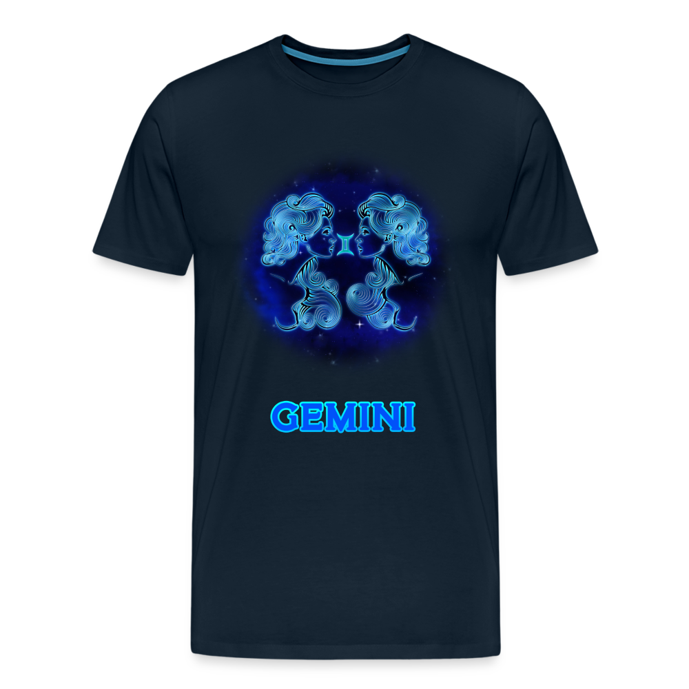 Men's Gemini Premium T-Shirt - deep navy