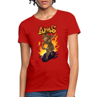 Thumbnail for Women's Aries Narihndrab T-Shirt - red