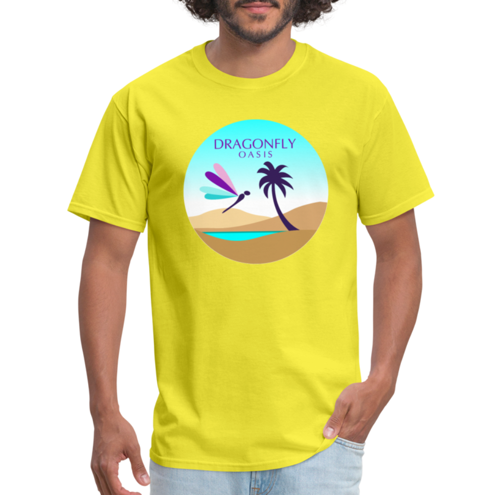 Men's Dragonfly 2nd Logo Classic T-Shirt - yellow