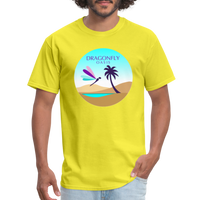 Thumbnail for Men's Dragonfly 2nd Logo Classic T-Shirt - yellow