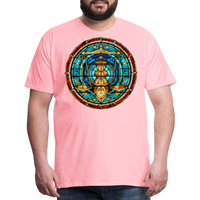 Thumbnail for Men's Mosaic Libra Premium T-Shirt - pink