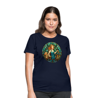 Thumbnail for Women's Mosaic Virgo T-Shirt - navy