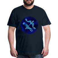 Thumbnail for Men's Sagittarius Premium T-Shirt - deep navy