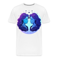 Thumbnail for Men's Magic Gemini Premium T-Shirt - white