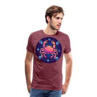 Thumbnail for Men's Magic Cancer Premium T-Shirt - heather burgundy