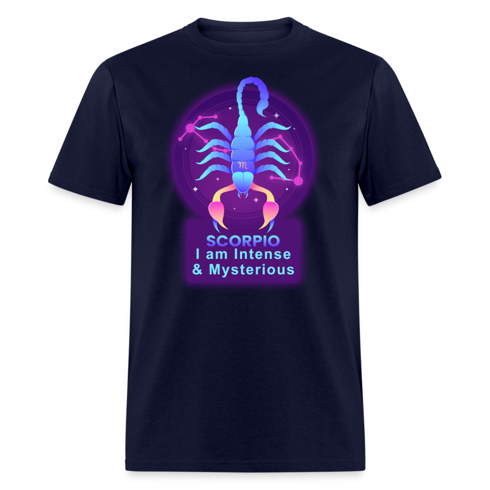 Men's Neon Scorpio Classic T-Shirt - navy