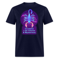 Thumbnail for Men's Neon Scorpio Classic T-Shirt - navy