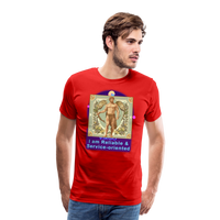 Thumbnail for Men's Mythical Virgo Premium T-Shirt - red