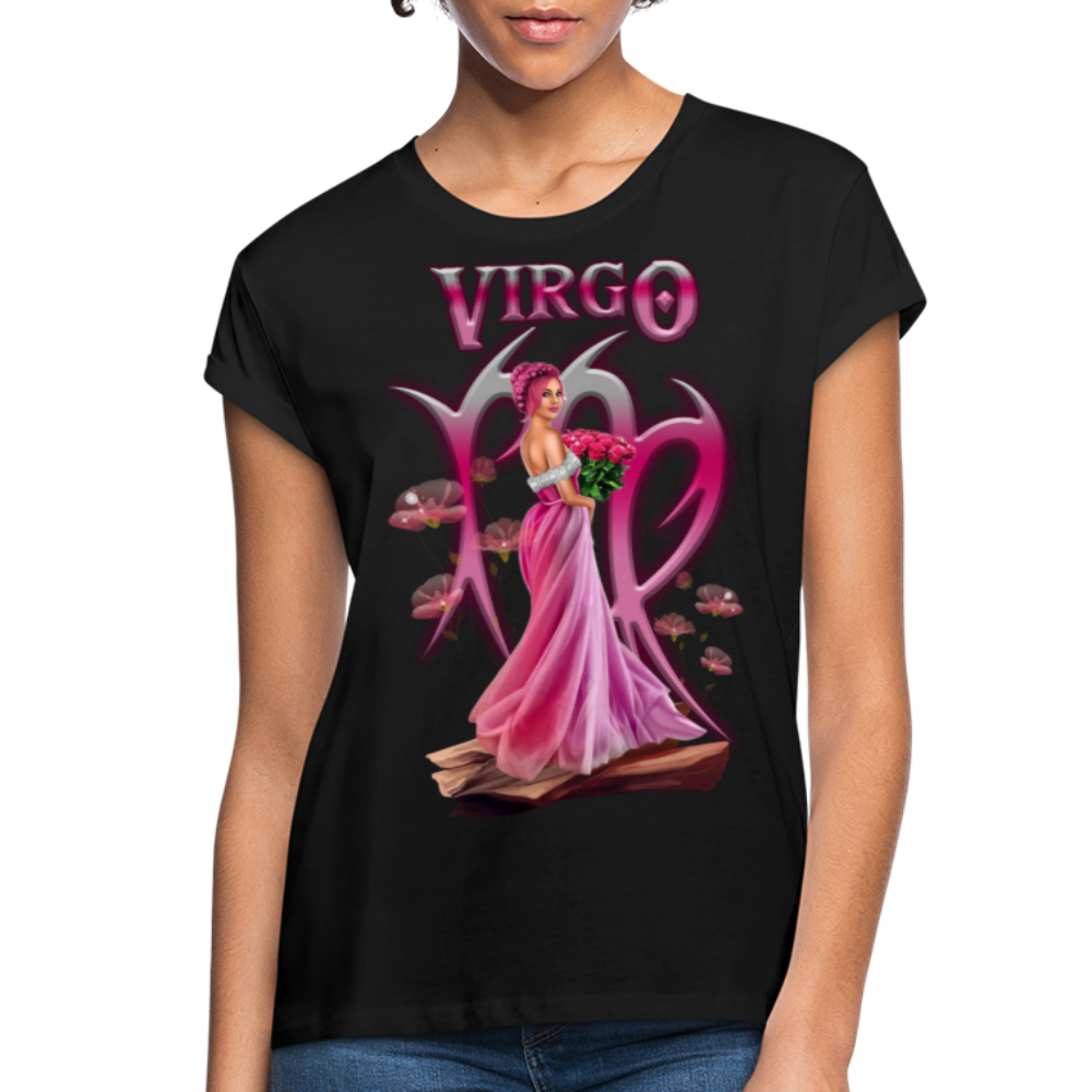 Women's Astral Virgo Relaxed Fit T-Shirt - black