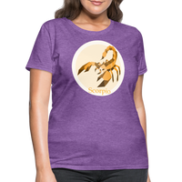 Thumbnail for Women's Mosaic Scorpio T-Shirt - purple heather