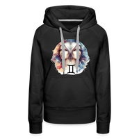 Thumbnail for Women’s Mythical Gemini Premium Hoodie - black