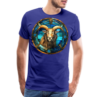 Thumbnail for Men's Mosaic Capricorn Premium T-Shirt - royal blue