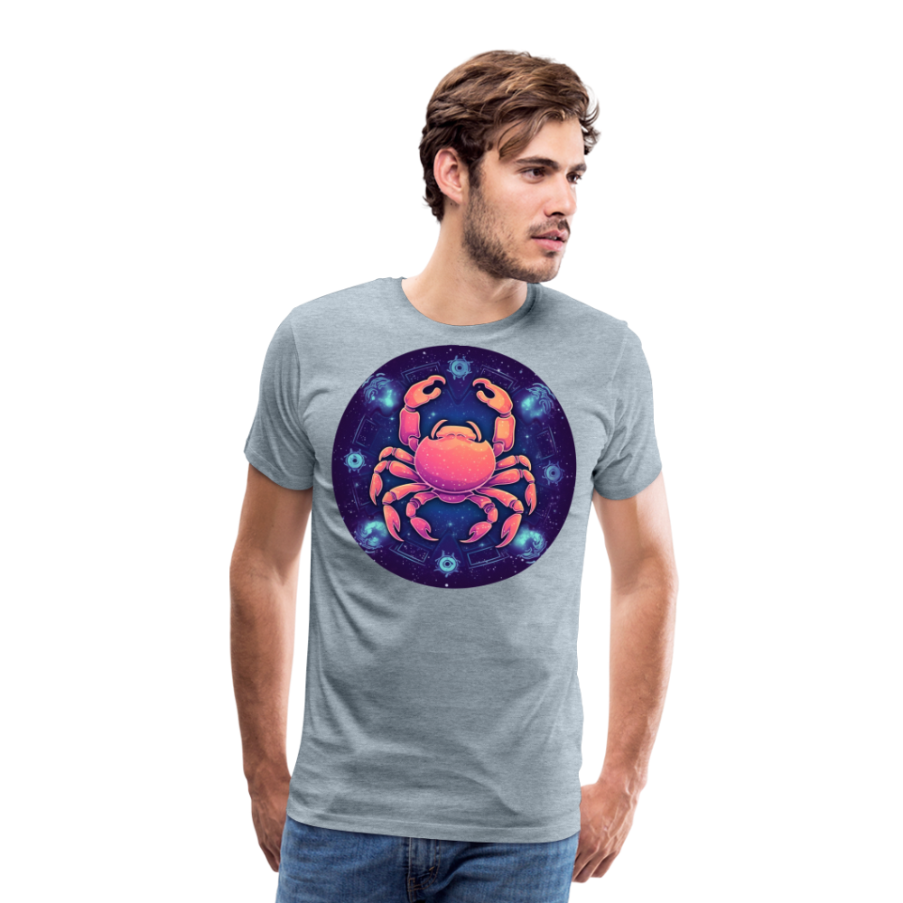 Men's Magic Cancer Premium T-Shirt - heather ice blue