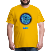 Thumbnail for Men's Leo Premium T-Shirt - sun yellow