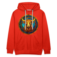 Thumbnail for Men’s Mosaic Taurus Premium Hoodie - red