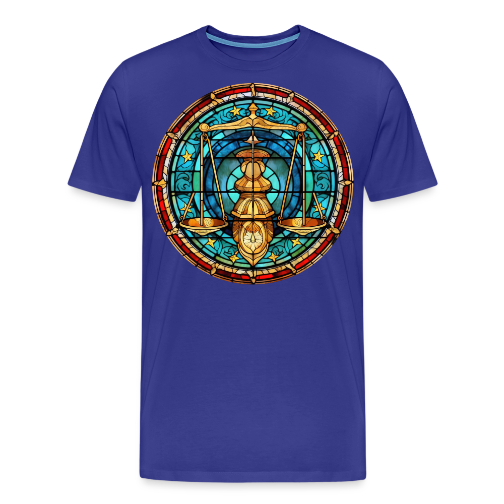 Men's Mosaic Libra Premium T-Shirt - royal blue