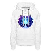 Thumbnail for Women’s Magic Gemini Premium Hoodie - white