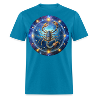 Thumbnail for Men's Symbol Scorpio Classic T-Shirt - turquoise