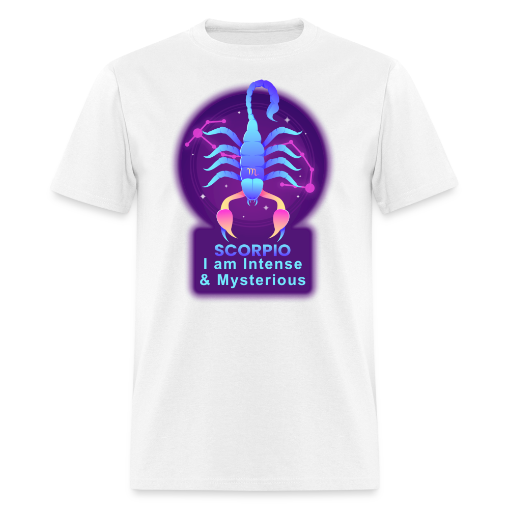 Men's Neon Scorpio Classic T-Shirt - white