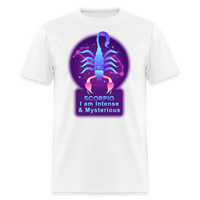 Thumbnail for Men's Neon Scorpio Classic T-Shirt - white