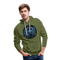 Thumbnail for Men’s Mythical Cancer Premium Hoodie - olive green