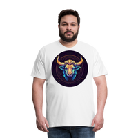 Thumbnail for Men's Magic Taurus Premium T-Shirt - white