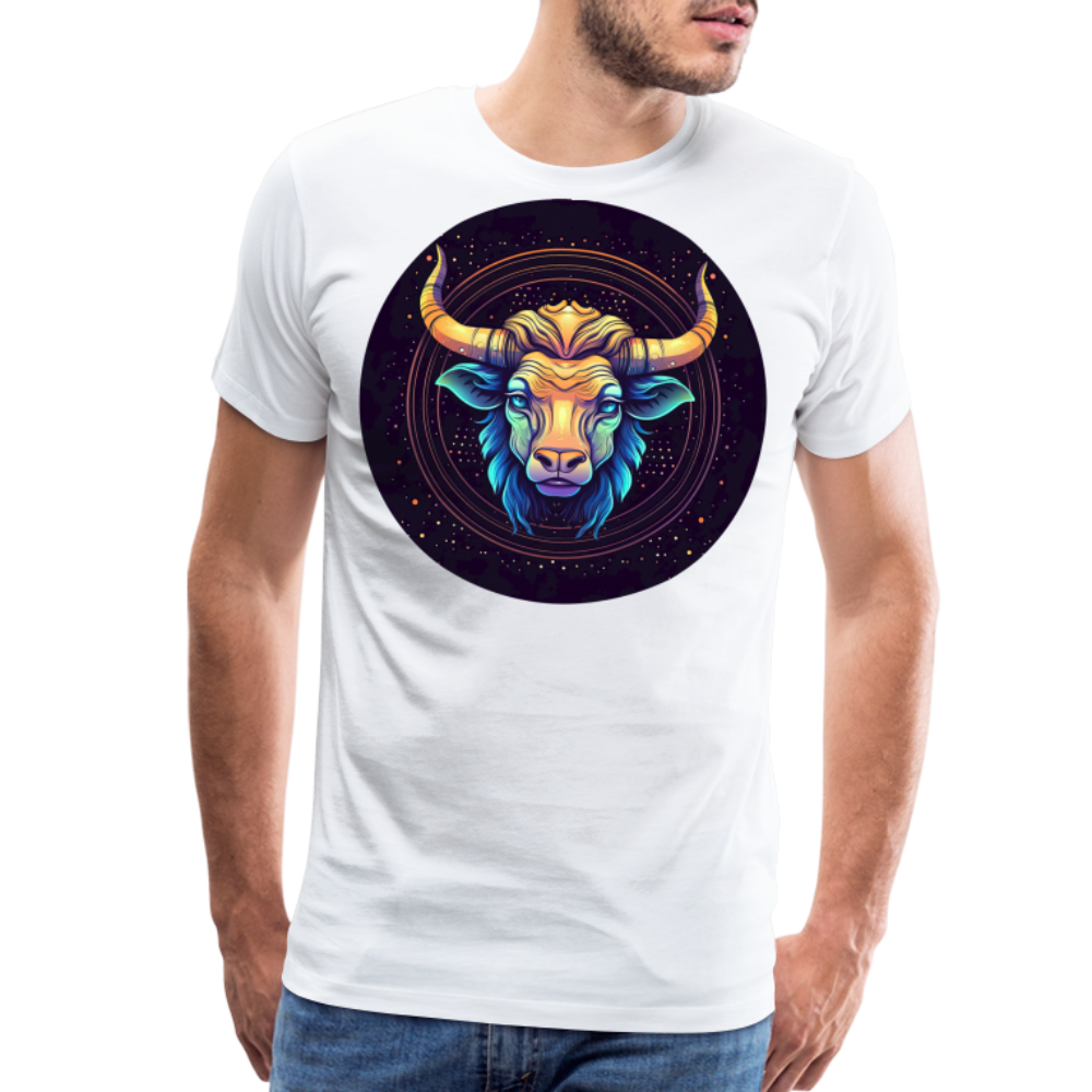 Men's Magic Taurus Premium T-Shirt - white