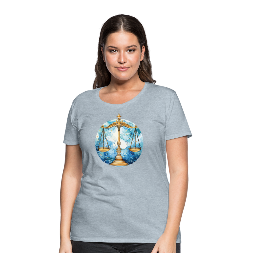 Women’sMythical Libra Premium T-Shirt - heather ice blue