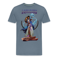 Thumbnail for Men's Astral Aquarius Premium T-Shirt - steel blue