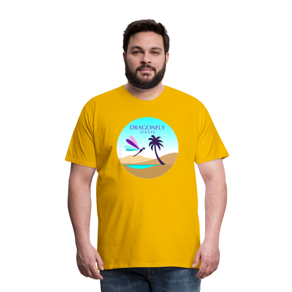 Men's Dragonfly Oasis v.2 Premium T-Shirt - sun yellow