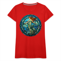 Thumbnail for Women’s Mosaic Aquarius Premium T-Shirt - red