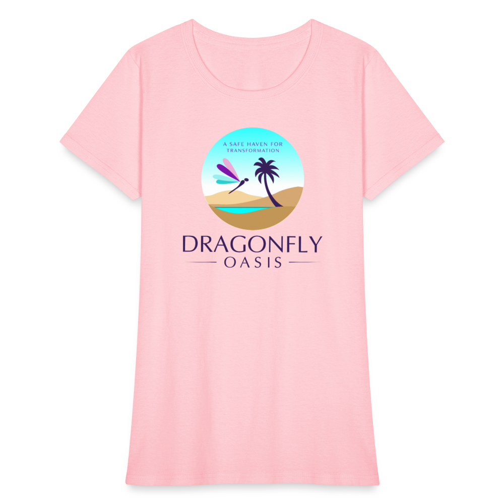 Women's Dragonfly Oasis V.1 Capricorn T-Shirt - pink