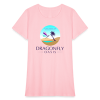 Thumbnail for Women's Dragonfly Oasis V.1 Capricorn T-Shirt - pink