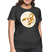 Thumbnail for Women's Mosaic Scorpio T-Shirt - heather black