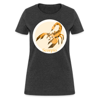 Thumbnail for Women's Mosaic Scorpio T-Shirt - heather black