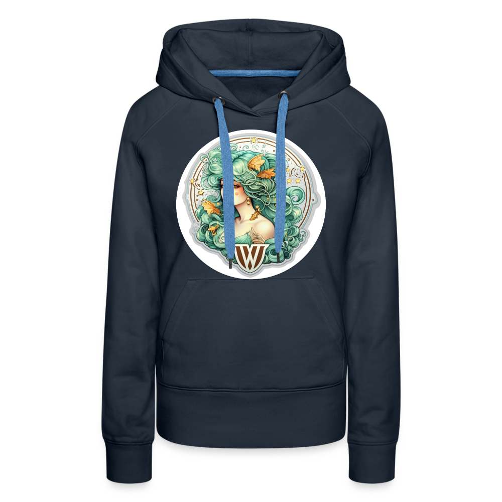 Women’s Symbol Virgo Premium Hoodie - navy