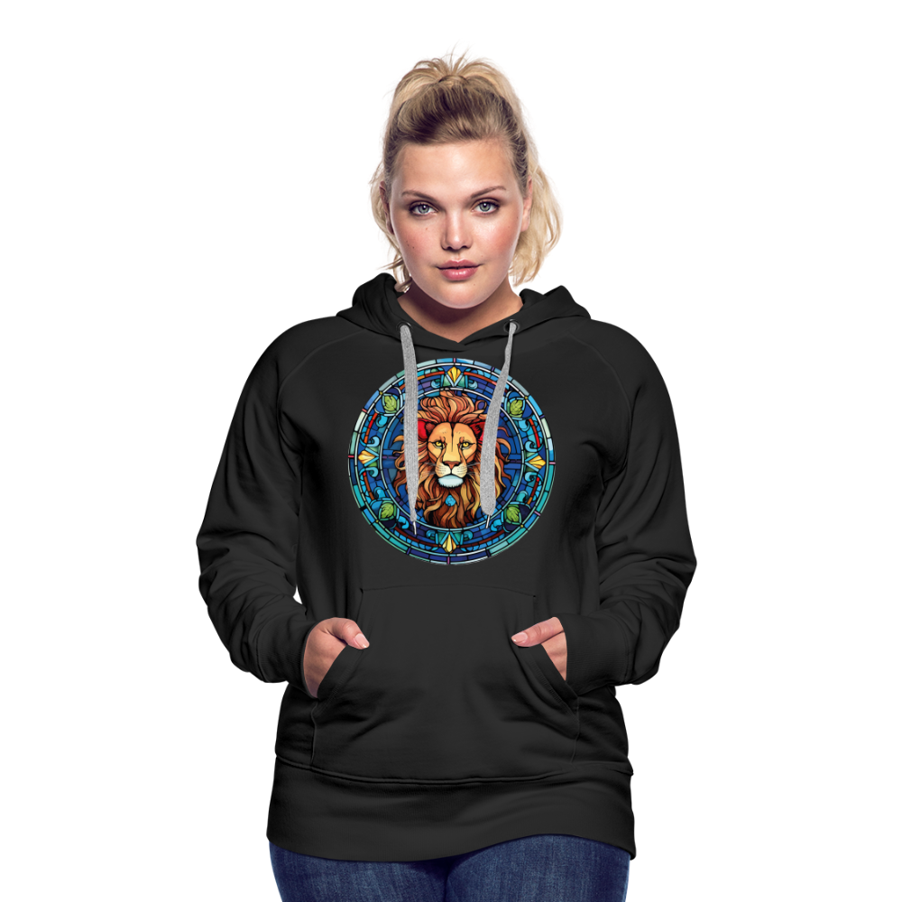 Women’s Mosaic Leo Premium Hoodie - black