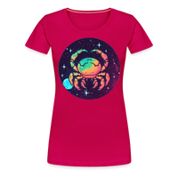 Thumbnail for Women’s Mystic Cancer Premium T-Shirt - dark pink