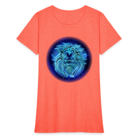 Thumbnail for Women's Stellar Leo T-Shirt - heather coral