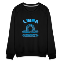 Thumbnail for Women's Power Words Libra Premium Sweatshirt - black