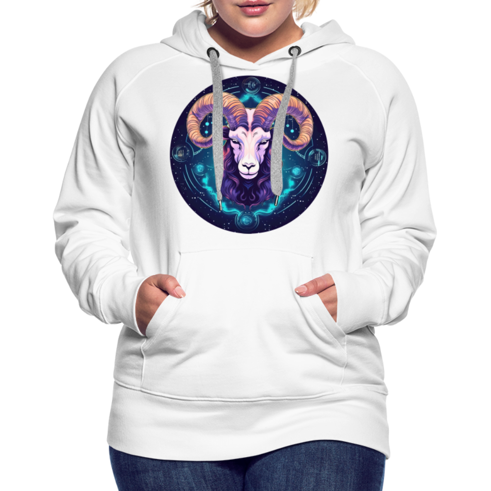 Women’s Magic Capricorn Premium Hoodie - white