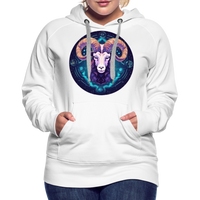 Thumbnail for Women’s Magic Capricorn Premium Hoodie - white