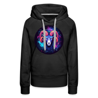 Thumbnail for Women’s Magic Aries Premium Hoodie - black