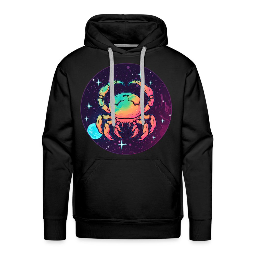 Men’s Mystic Cancer Premium Hoodie - black